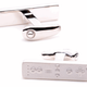 Illustration for article titled Sterling Silver Wiimote Cufflinks Complements Any Ensemble